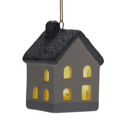 George Home light up house bauble decoration, UK version
