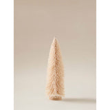 George Home cream brush Christmas tree 40cm, UK version