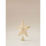 George Home natural star tree topper 23x28.5cm, UK version
