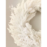 George Home white Christmas wreath 41x50x7cm - British product