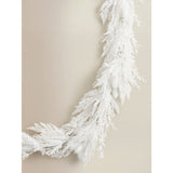 George Home white Christmas garland 90cm, UK version