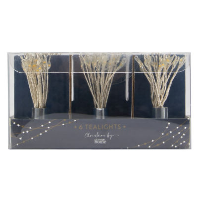 George Home starburst tea lights 6 pack (British brand)