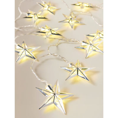George Home clear Christmas star string lights 180cm, imported from the UK