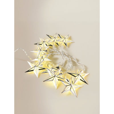 George Home clear Christmas star string lights 180cm, imported from the UK
