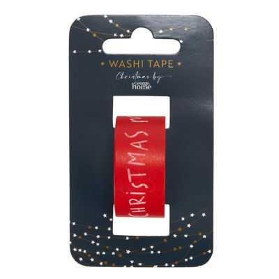 George Home red washi tape 5.5x13x2 - British product
