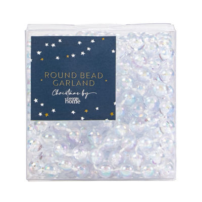 George Home Clear Bead Garland, imported from the UK