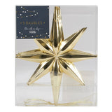 George Home gold star baubles 5-pack - British product