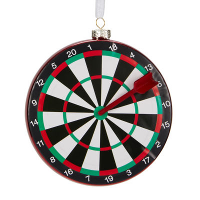 George Home dartboard bauble Christmas ornament (British brand)