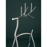 George Home silver Christmas metal deer 15.8x36.4x9cm, UK version