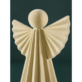 George Home cream flocked angel decor UK version