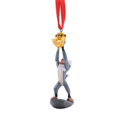 Disney Rafiki and Simba hanging tree decoration, UK version