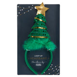 George Home Christmas light up headband, imported from the UK