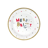 George Home paper plates Merry Christmas 12-pack - British product