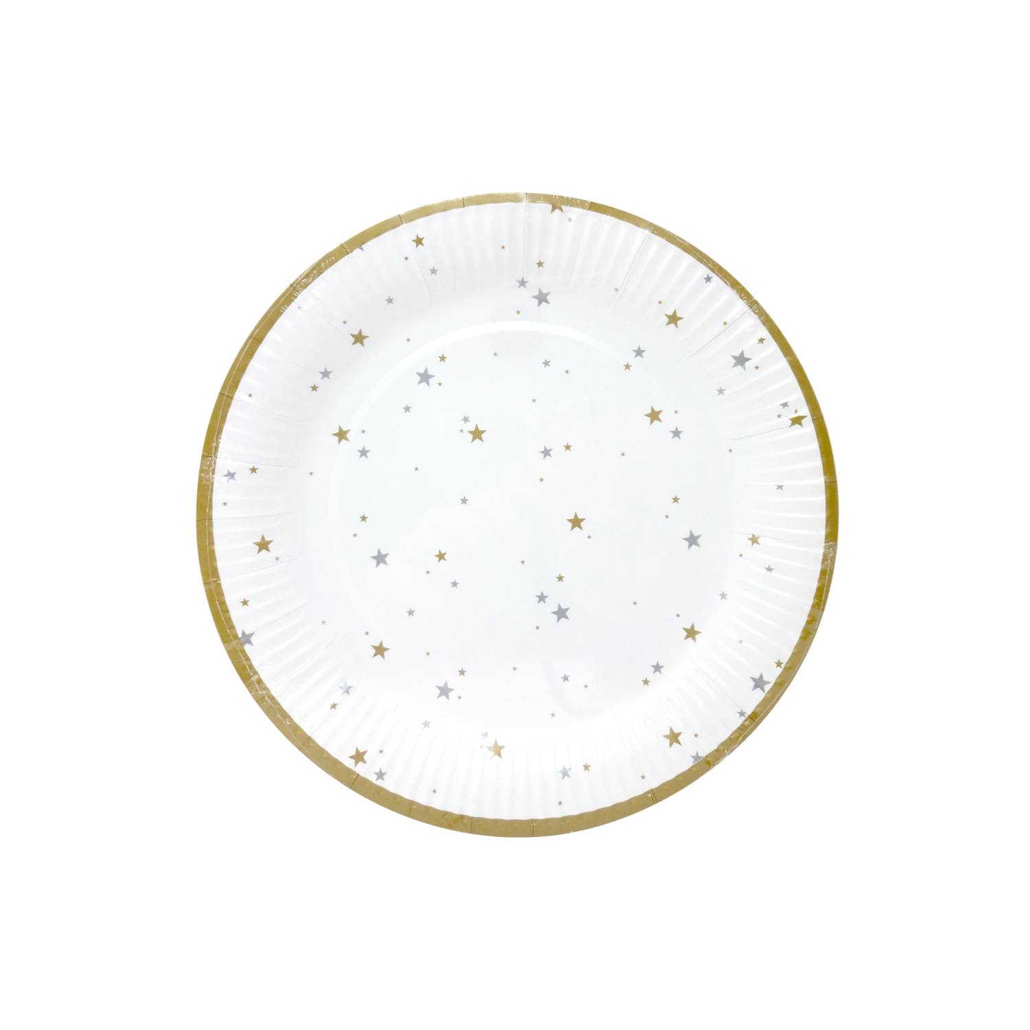 George Home Ditsy Star paper plates 225mm 12-pack - British product