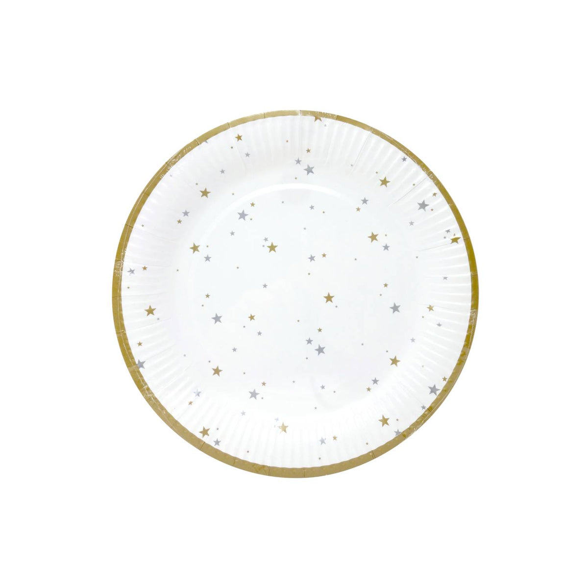 George Home Ditsy Star paper plates 225mm 12-pack - British product