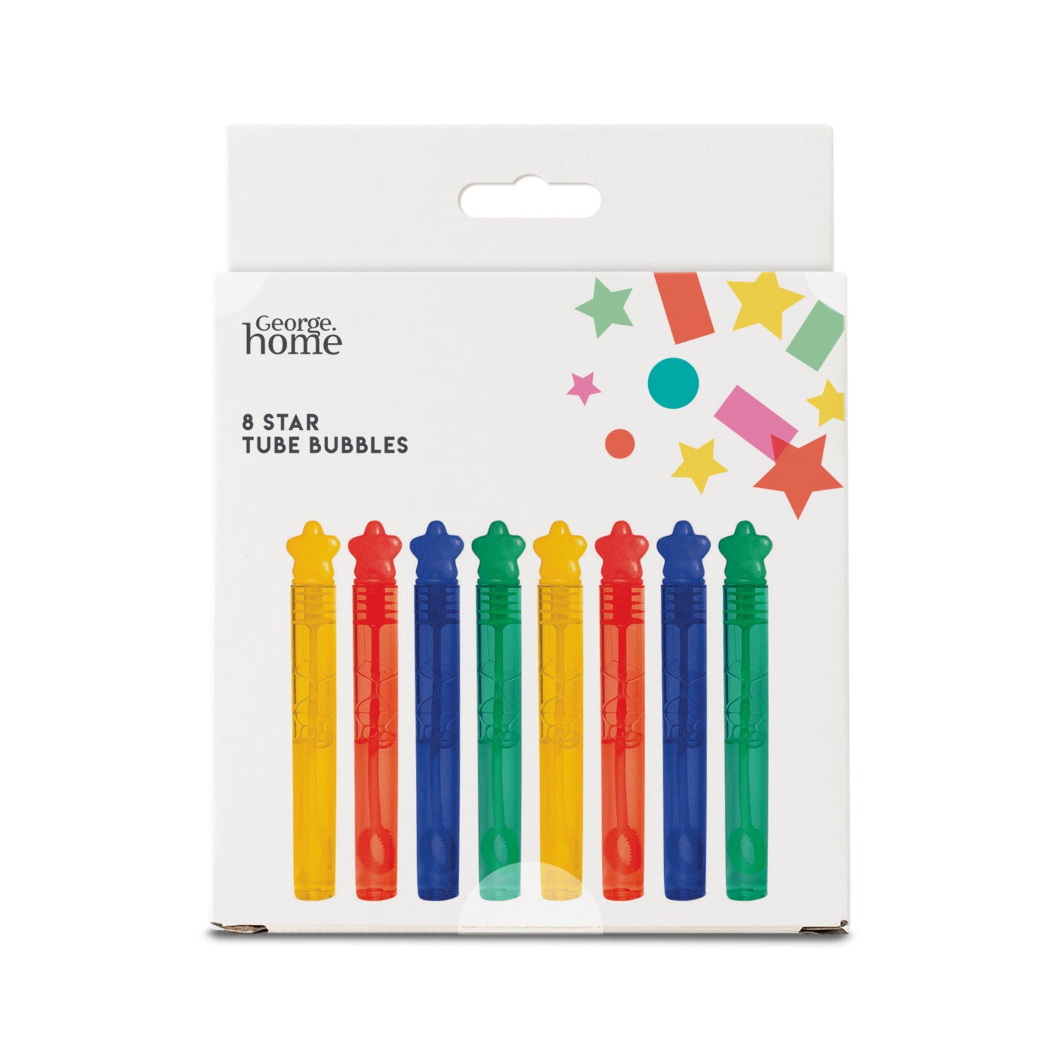 ASDA test tube bubble blowers 8 pack - British product