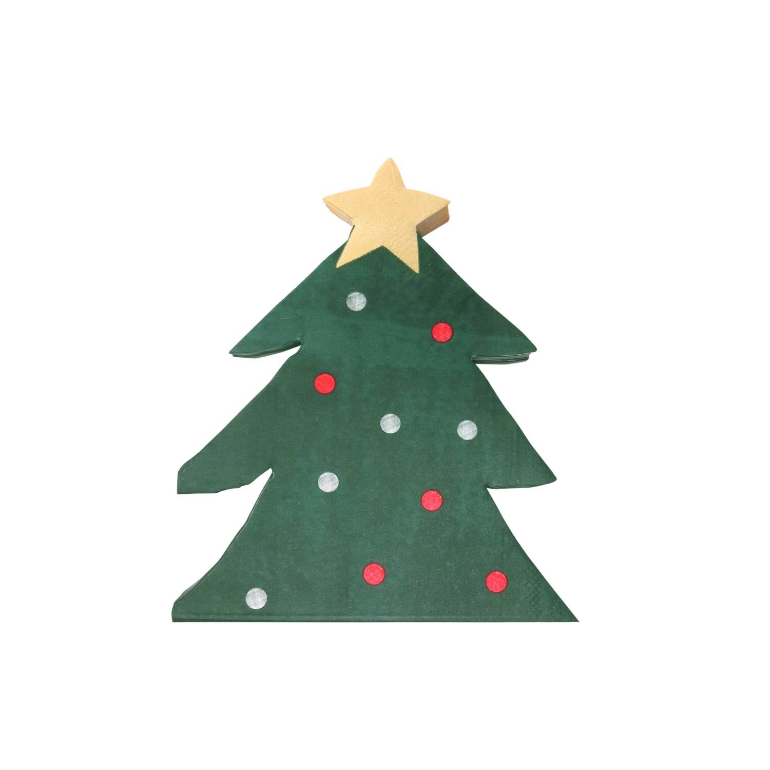 George Home tree shaped napkins 33cm 20 pack, UK version