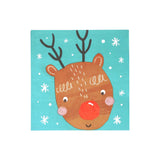 George Home Christmas character napkins 20-pack 33cm (British brand)