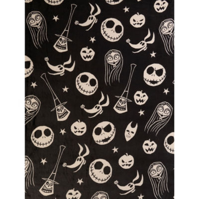 George Home Disney Nightmare Before Christmas sherpa throw, imported from the UK