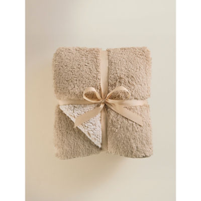 George Home marl teddy throw 120x150 cm (British brand)