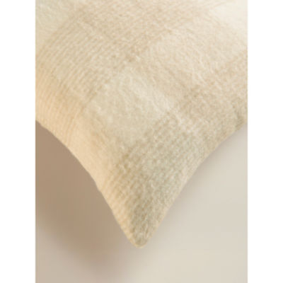 Brushed Check Cushion 50x50cm polyester, imported from the UK
