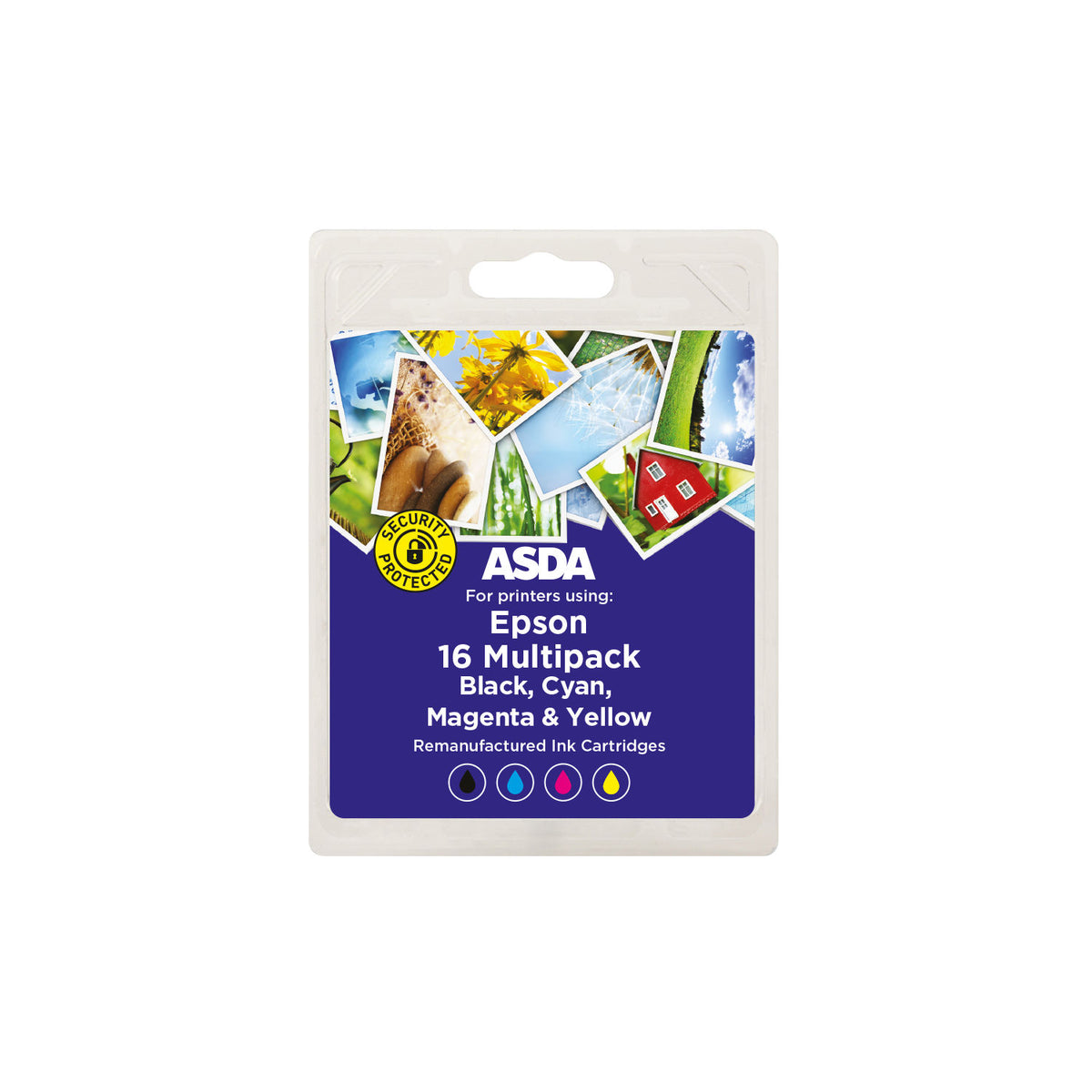 ASDA Epson T16 Combi Ink cartridge multipack, UK version