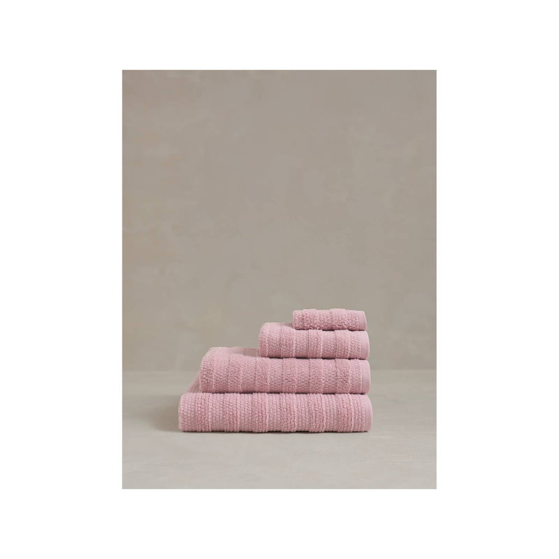 Stacey Solomon pink textured bath towel, UK version