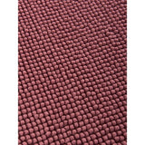 George Home chenille bath mat dusky pink 50x50 cm, imported from the UK