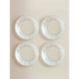 George Home side plates iridescent snowflake pack of 4, UK version