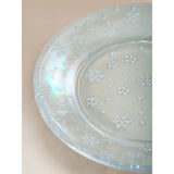 George Home side plates iridescent snowflake pack of 4, UK version