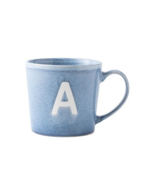 ASDA George Home Alphabet Reactive Stoneware Mug - A- Buy online at McGrocer