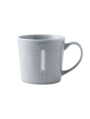 George Home Alphabet Reactive Stoneware Mug I (British brand)