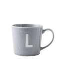 George Home alphabet reactive stoneware mug L, UK version