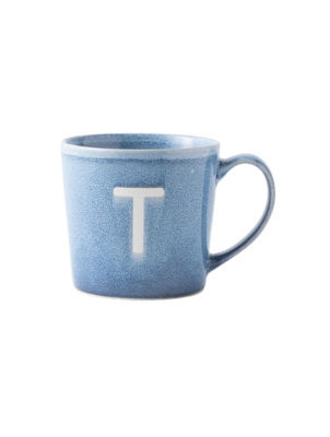 ASDA George Home Alphabet Reactive Stoneware Mug - T 10.5x10.5x9.5 cm- Buy online at McGrocer