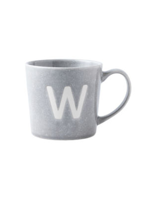 George Home alphabet reactive stoneware mug 10.5cm, UK version