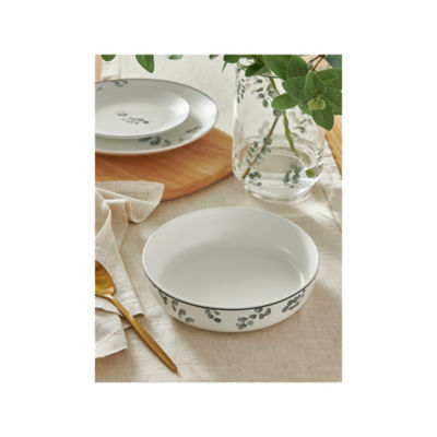 Stacey Solomon white eucalyptus pasta bowl 20cm - British product