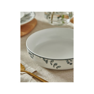 Stacey Solomon white eucalyptus pasta bowl 20cm - British product