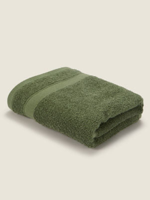 George Home hand towel green 50x90cm (British brand)