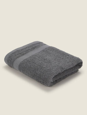 George Home hand towel charcoal 50x90cm (British brand)