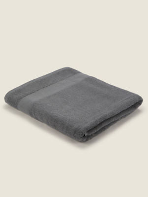 George Home bath sheet charcoal 100x150cm, UK version