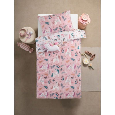 George Home Unicorn Duvet Set brushed cotton reversible (British brand)