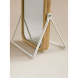 George Home cream standing mirror 16cm, imported from the UK