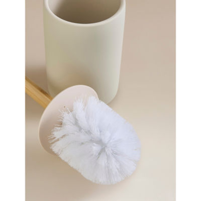 George Home natural bamboo toilet brush 9x9x36cm - British product