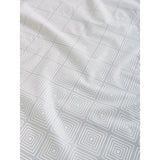 George Home grey diamond PEVA shower curtain 180x180cm - British product