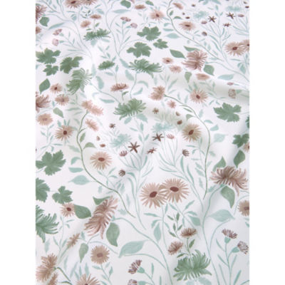 George Home Leaves & Flowers shower curtain 180x180 cm polyester, UK version