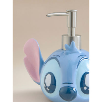 George Home Disney Stitch soap dispenser blue earthenware, UK version