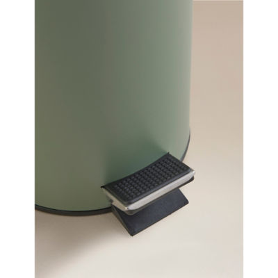 George Home green bamboo lid pedal bin - British product