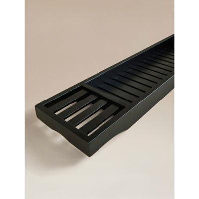 George Home black bamboo bath tray, British brand