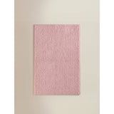 George Home dusky pink solid chenille bath mat, imported from the UK