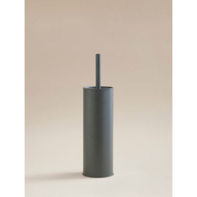 George Home charcoal stoneware toilet brush - British product